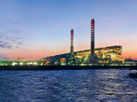 電廠(chǎng)夜景